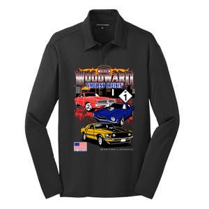 Woodward Timeless Cruisin 2024 Car Cruise Silk Touch Performance Long Sleeve Polo