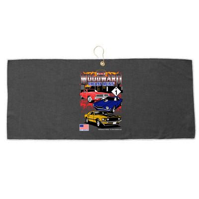 Woodward Timeless Cruisin 2024 Car Cruise Large Microfiber Waffle Golf Towel