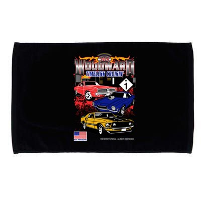 Woodward Timeless Cruisin 2024 Car Cruise Microfiber Hand Towel