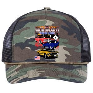 Woodward Timeless Cruisin 2024 Car Cruise Retro Rope Trucker Hat Cap