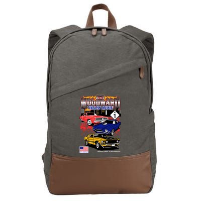 Woodward Timeless Cruisin 2024 Car Cruise Cotton Canvas Backpack