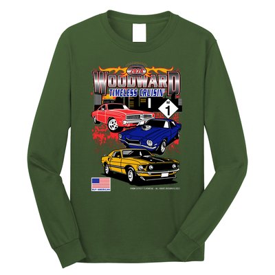 Woodward Timeless Cruisin 2024 Car Cruise Long Sleeve Shirt