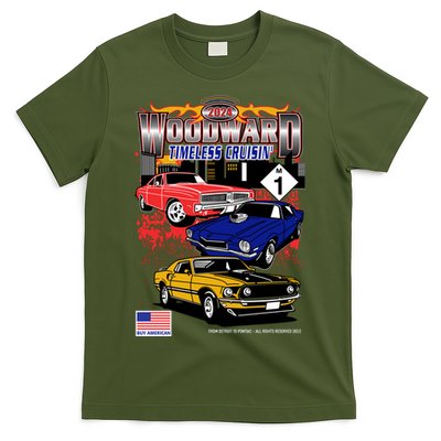 Woodward Timeless Cruisin 2024 Car Cruise T-Shirt