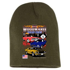 Woodward Timeless Cruisin 2024 Car Cruise Short Acrylic Beanie