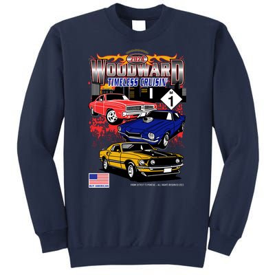 Woodward Timeless Cruisin 2024 Car Cruise Sweatshirt