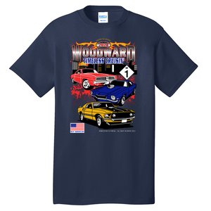 Woodward Timeless Cruisin 2024 Car Cruise Tall T-Shirt