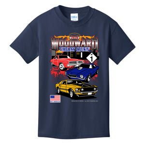 Woodward Timeless Cruisin 2024 Car Cruise Kids T-Shirt