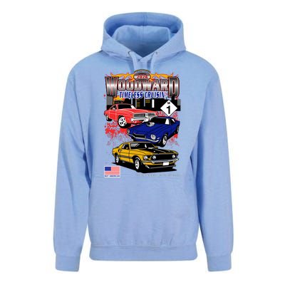 Woodward Timeless Cruisin 2024 Car Cruise Unisex Surf Hoodie