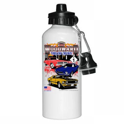 Woodward Timeless Cruisin 2024 Car Cruise Aluminum Water Bottle