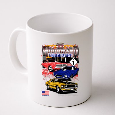 Woodward Timeless Cruisin 2024 Car Cruise Coffee Mug