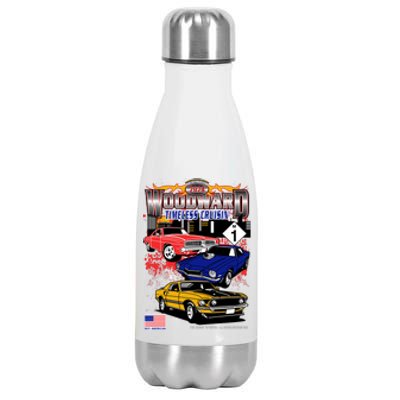 Woodward Timeless Cruisin 2024 Car Cruise Stainless Steel Insulated Water Bottle