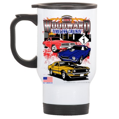 Woodward Timeless Cruisin 2024 Car Cruise Stainless Steel Travel Mug