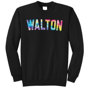 Walton Tie Dye Colorful Design Sweatshirt