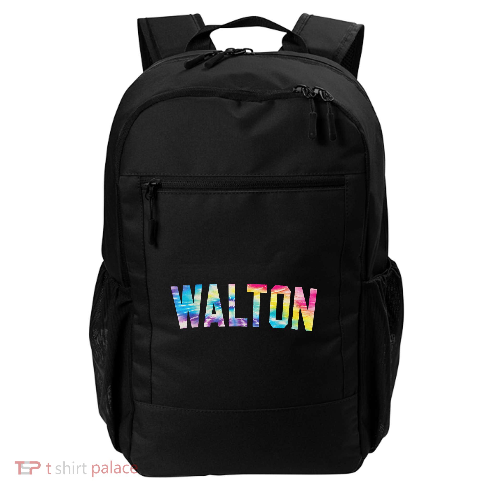Walton Tie Dye Colorful Design Daily Commute Backpack