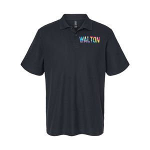 Walton Tie Dye Colorful Design Softstyle Adult Sport Polo