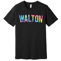 Walton Tie Dye Colorful Design Premium T-Shirt