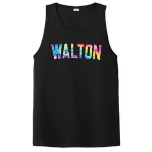 Walton Tie Dye Colorful Design PosiCharge Competitor Tank