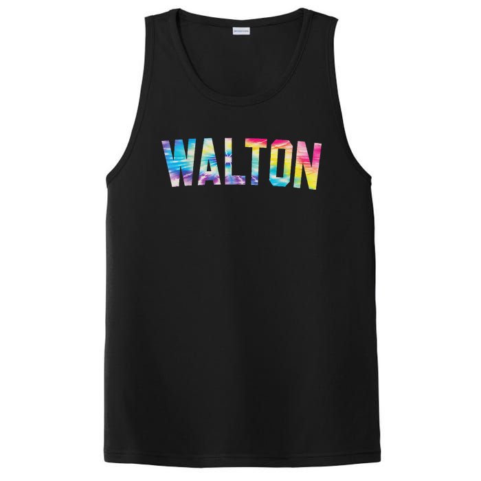 Walton Tie Dye Colorful Design PosiCharge Competitor Tank