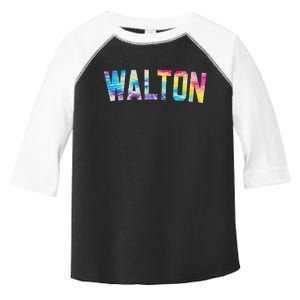 Walton Tie Dye Colorful Design Toddler Fine Jersey T-Shirt