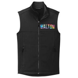 Walton Tie Dye Colorful Design Collective Smooth Fleece Vest