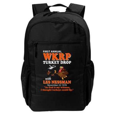 WKRP Thanksgiving Day Turkey Drop Backpack
