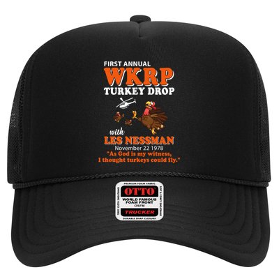 WKRP Thanksgiving Day Turkey Drop Trucker Hat