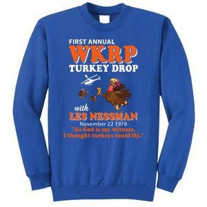 WKRP Thanksgiving Day Turkey Drop Sweatshirt