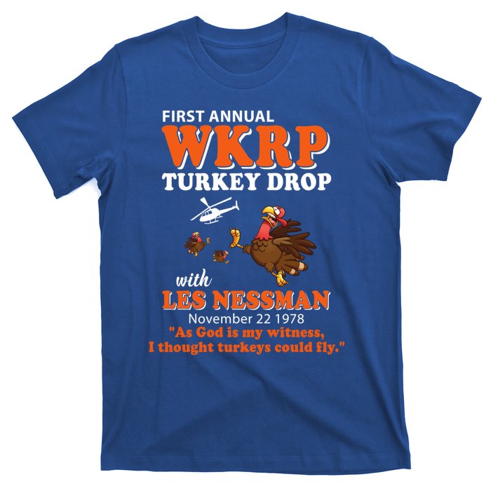 WKRP Thanksgiving Day Turkey Drop T-Shirt