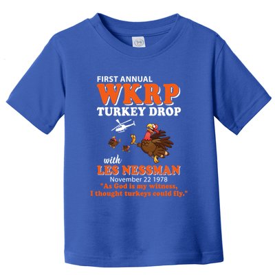 WKRP Thanksgiving Day Turkey Drop Toddler T-Shirt