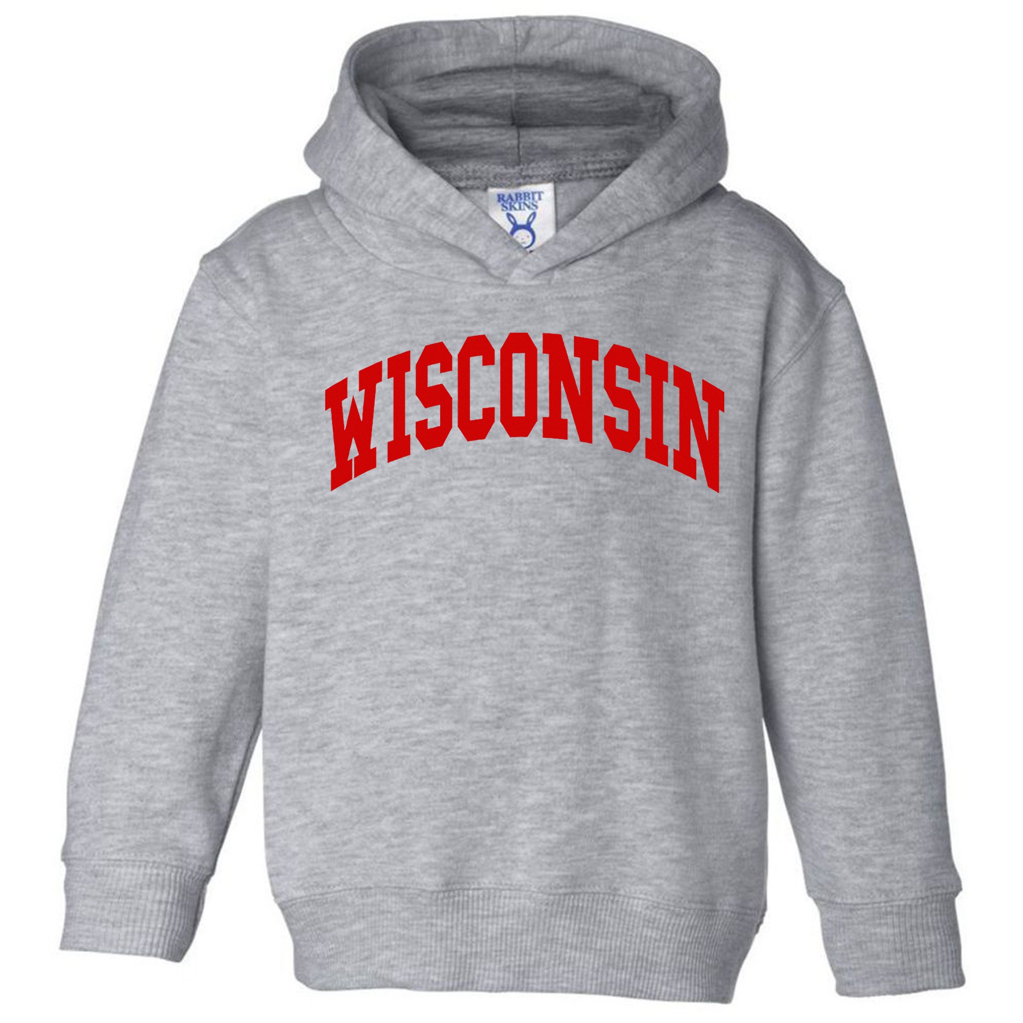 Wisconsin Throwback Design Toddler Hoodie