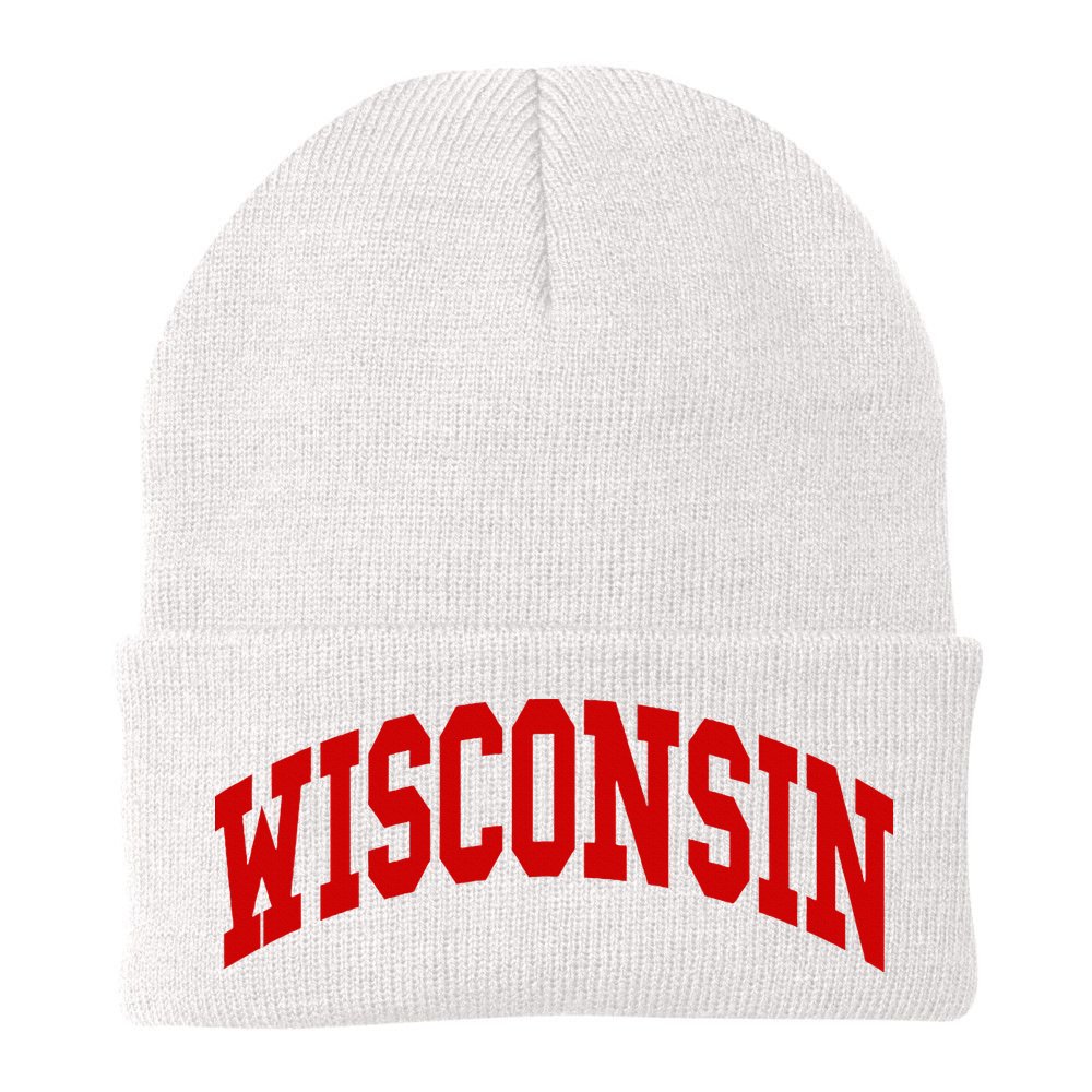Wisconsin Throwback Design Beanie