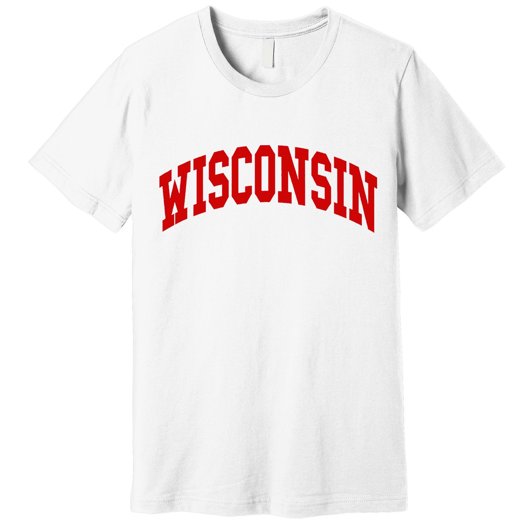 Wisconsin Throwback Design Premium T-Shirt