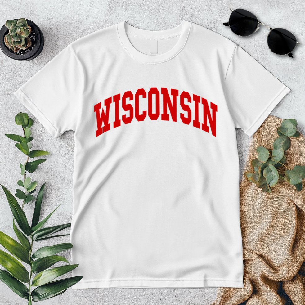 Wisconsin Throwback Design Premium T-Shirt