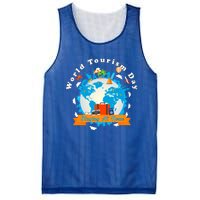 World Tourism Day Staying At Home Gift Mesh Reversible Basketball Jersey Tank