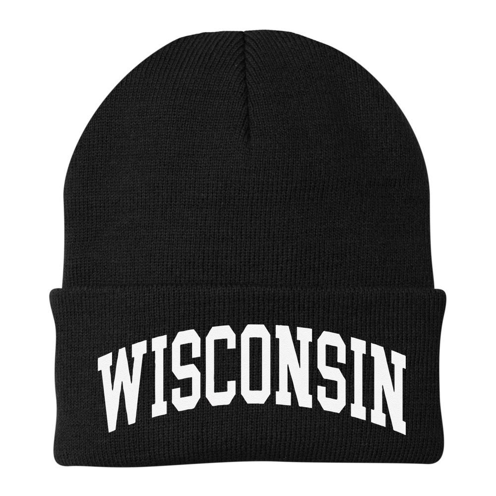 Wisconsin Throwback Design Classic Beanie