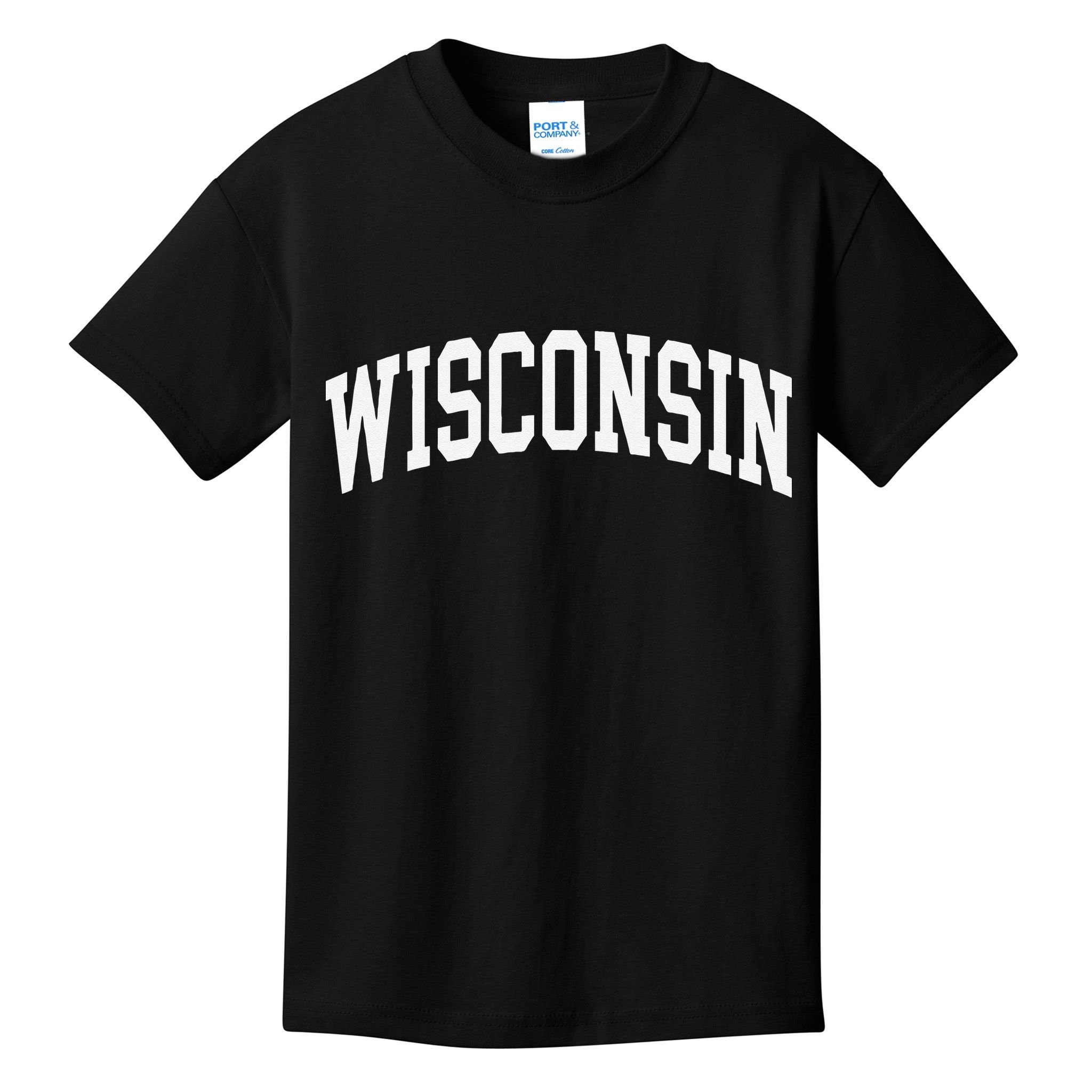 Wisconsin Throwback Design Classic Kids T-Shirt