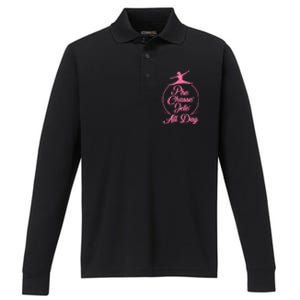 Wo Tap Dancer Dancing Ballet Phe Chasse Jete All Day Gift Performance Long Sleeve Polo