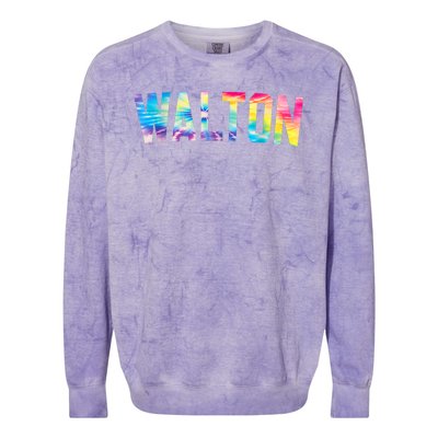 Walton Tie Dye Colorblast Crewneck Sweatshirt