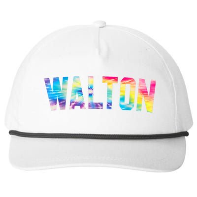 Walton Tie Dye Snapback Five-Panel Rope Hat