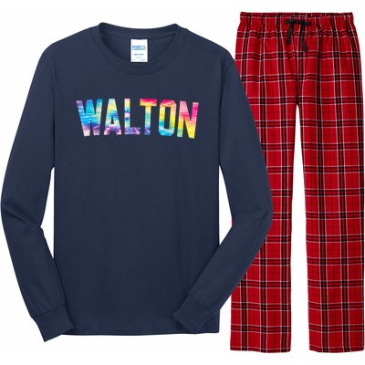 Walton Tie Dye Long Sleeve Pajama Set