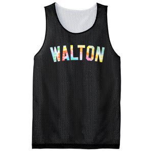 Walton Tie Dye Tees Honored Walton 2024 Tie Dye Warmups Mesh Reversible Basketball Jersey Tank