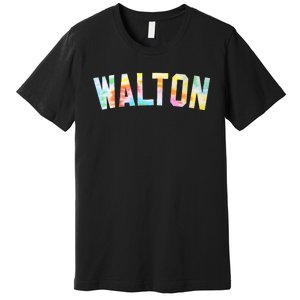 Walton Tie Dye Tees Honored Walton 2024 Tie Dye Warmups Premium T-Shirt