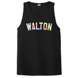 Walton Tie Dye Tees Honored Walton 2024 Tie Dye Warmups PosiCharge Competitor Tank