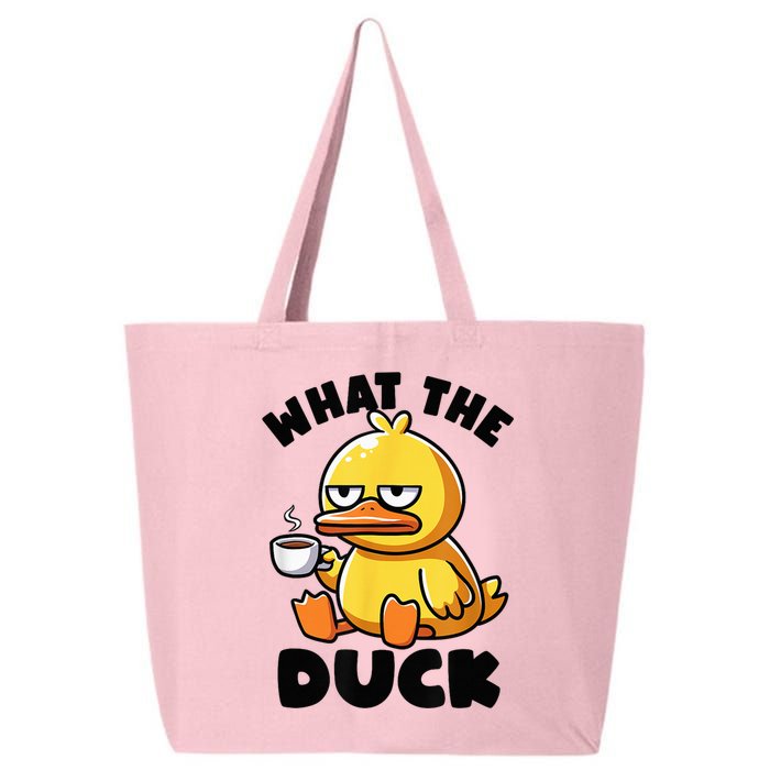 What The Duck Owner I Love Ducks Lover Funny Rubber Duck 25L Jumbo Tote