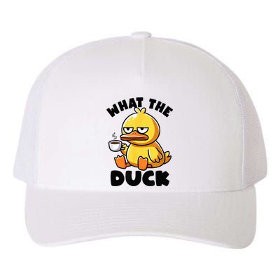 What The Duck Owner I Love Ducks Lover Funny Rubber Duck Yupoong Adult 5-Panel Trucker Hat