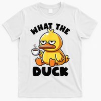 What The Duck Owner I Love Ducks Lover Funny Rubber Duck T-Shirt
