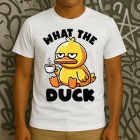 What The Duck Owner I Love Ducks Lover Funny Rubber Duck T-Shirt