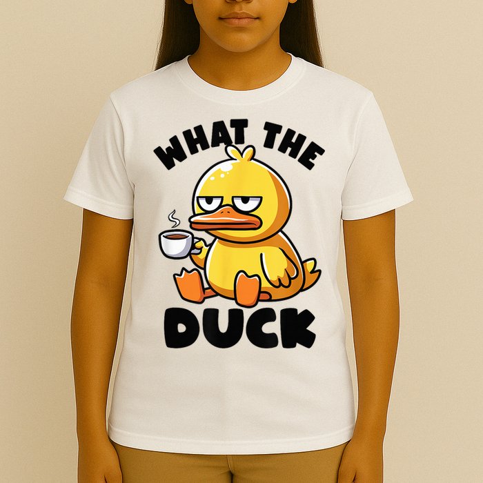 What The Duck Owner I Love Ducks Lover Funny Rubber Duck T-Shirt