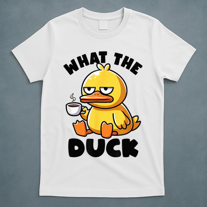 What The Duck Owner I Love Ducks Lover Funny Rubber Duck T-Shirt