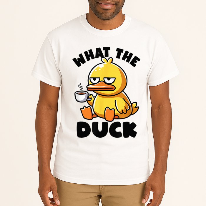 What The Duck Owner I Love Ducks Lover Funny Rubber Duck Tall T-Shirt
